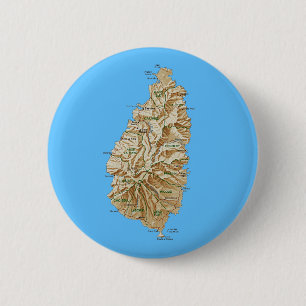 Karte von Saint Lucia Button
