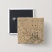 Karte von San Francisco Button (Vorne & Hinten)