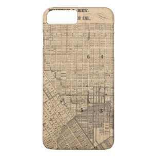 Karte von San Francisco Case-Mate iPhone Hülle
