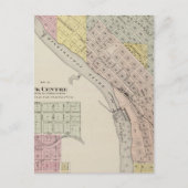 Karte von Sauk Rapids, Karte von Sauk Center, Minn (Vorderseite)