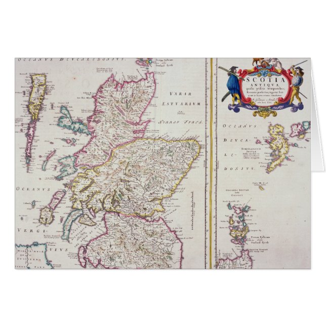 Karte von Schottland, c.1700 (Vorderseite (Horizontal))