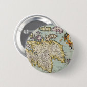 Karte von Schottland | Miliaria Scotia Button (Vorne & Hinten)