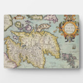 Karte von Schottland | Miliaria Scotia Fotoplatte (Vorderseite)