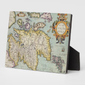 Karte von Schottland | Miliaria Scotia Fotoplatte (Seite)