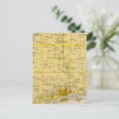 Karte von Scott Landkreis, Staat von Iowa (Stehend Vorderseite)