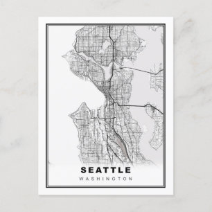 Karte von Seattle