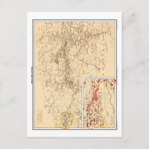 Karte von Simla & Jutogh, Britisch-Indien.