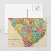 Karte von South Carolina (Vorne/Hinten)
