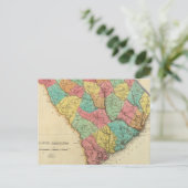 Karte von South Carolina (Stehend Vorderseite)