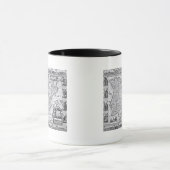 Karte von Spanien Tasse (Zentrum)