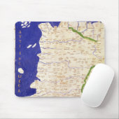 Karte von Spanien und von Portugal, von Mousepad (Mit Mouse)