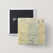 Karte von Springfield City Button (Vorne & Hinten)
