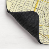 Karte von St. Louis City Mousepad (Ecke)