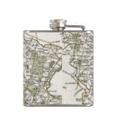 KARTE VON STAFFORDSHIRE, 1793 FLACHMANN (Rückseite)