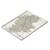 KARTE VON STAFFORDSHIRE, 1793 NOTIZBLOCK (Linke Seite)