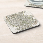 KARTE VON STAFFORDSHIRE, 1793 UNTERSETZER (Linke Seite)