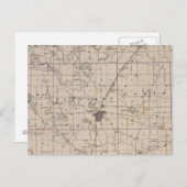 Karte von Steuben Landkreis Indiana (Vorne/Hinten)