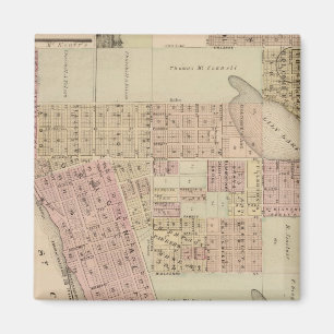 Karte von Stillwater, Washington Landkreis, Minnes Magnet