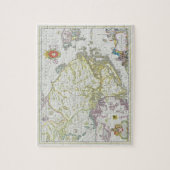 Karte von Stockholm, Schweden Puzzle (Vertikal)