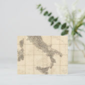 Karte von Süditalien und den angrenzenden Küsten (Stehend Vorderseite)