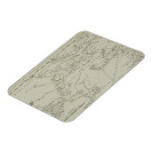 Karte von Tartaria in China Magnet (Linke Seite)