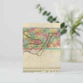 Karte von Tennessee (Stehend Vorderseite)