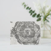 Karte von Tenochtitlan (Stehend Vorderseite)