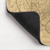 Karte von Texas durch John Arrowsmith (1841) Mousepad (Ecke)