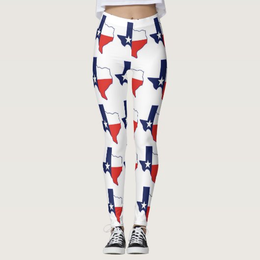 KARTE VON TEXAS LEGGINGS (Vorderseite)