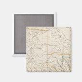 Karte von Texas Magnet (Vorderseite/Rückseite)