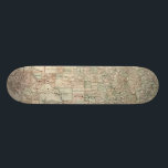 Karte von Texas mit Landkreis Borders Skateboard<br><div class="desc">Diese phantastische Karte des Staat von Texas zeigt,  wie die Landkreis Linien gezeichnet wurden. Es enthält auch Renderings des Alamo,  einen Ölteppich,  und Cowboys auf Pferden. Zeigen Sie dem Lone Star Staat eine kleine Liebe,  indem Sie diesen Druck erwerben!</div>