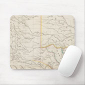 Karte von Texas Mousepad (Mit Mouse)