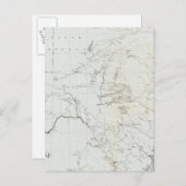 Karte von Texas und Teil von New Mexico (Vorne/Hinten)