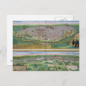 Karte von Toledo und Valladolid, von 'Civitates Or (Vorne/Hinten)