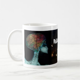 "Karte von Träumen " Kaffeetasse