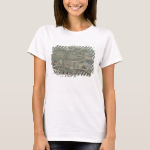 Karte von Tunis, von "Civitates Orbis Terrarum" vo T-Shirt