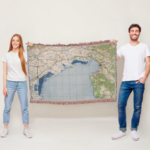 Karte von Venedig, Italien Decke