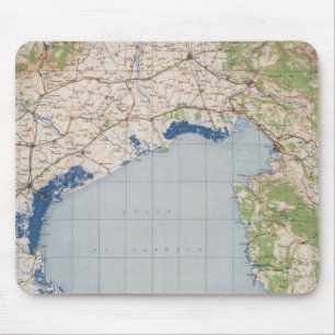Karte von Venedig, Italien Mousepad