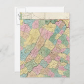 Karte von Virginia, Maryland und Delaware (Vorne/Hinten)