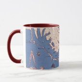 Karte von Virginia Tasse (Links)