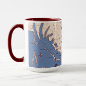 Karte von Virginia Tasse (Links)