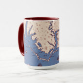 Karte von Virginia Tasse (Vorderseite Links)