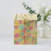 Karte von Virginia und Maryland (Stehend Vorderseite)