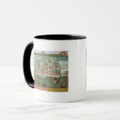 Karte von Visby, von "Civitates Orbis Terrarum" Tasse (Vorderseite Links)