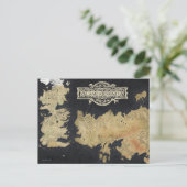 Karte von Westeros (Stehend Vorderseite)