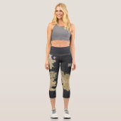 Karte von Westeros Capri Leggings (Vorderseite)