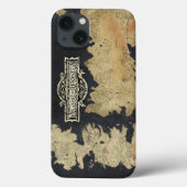 Karte von Westeros Case-Mate iPhone Hülle (Rückseite)