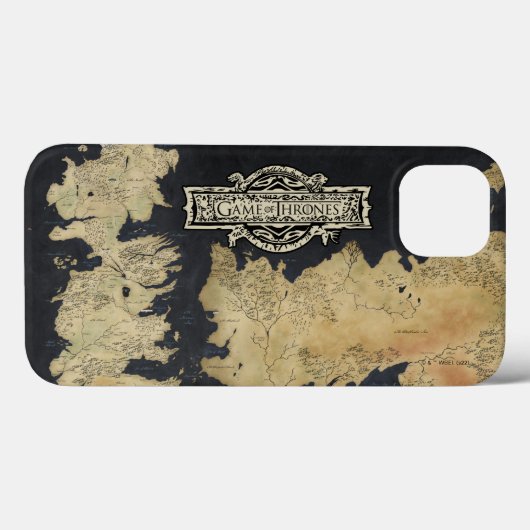 Karte von Westeros Case-Mate iPhone Hülle (Rückseite (Horizontal))