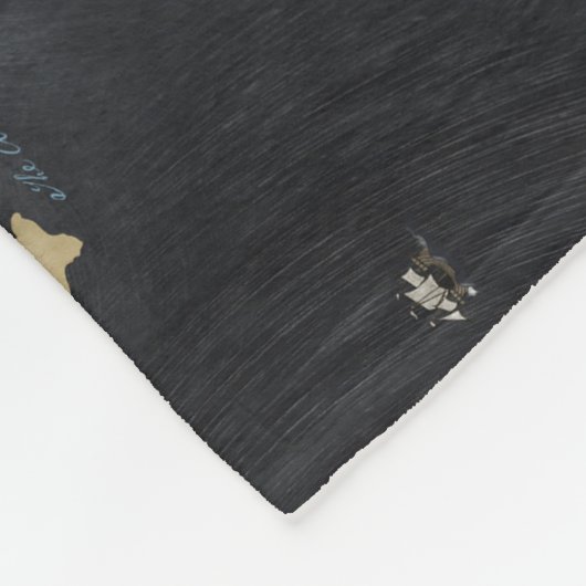 Karte von Westeros Fleecedecke (Ecke)