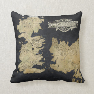 Karte von Westeros Kissen